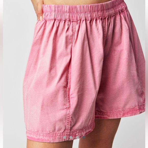 EUC Free People Get Free Poplin Pull-On Shorts - Picture 4 of 9